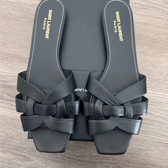Saint Laurent Tribute Sandals - Picture 2 of 11